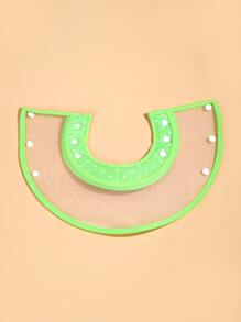 Collar de recuperación para mascota simple - Verde - Ver 3