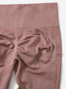 Easithlete 4入組寬版腰帶運動打底褲 - 彩色 - 查看 5