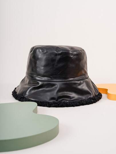 Cappello da pescatore reversibile monocolore SHEIN ITALIA