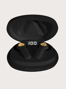 Tai nghe không dây hiển thị nguồn - màu đen - Xem 1