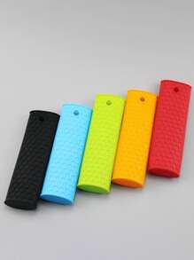 1pc Nắp xử lý nồi silicone màu ngẫu nhiên - Nhiều màu - Xem 2