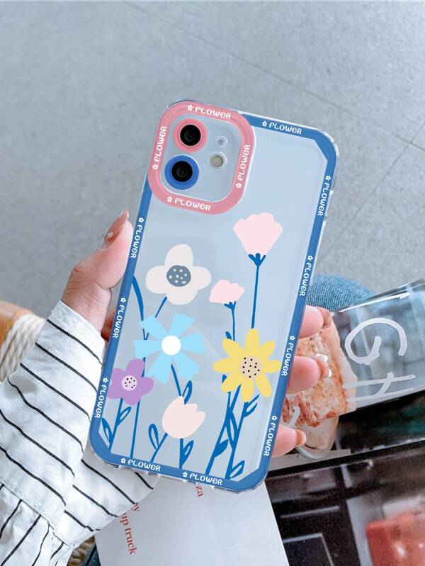 スマホケース 花柄