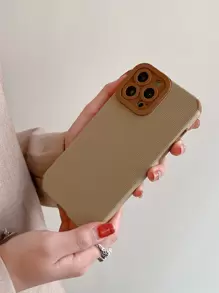 紋理質感手機外殼 - 卡其色 - 查看 2