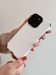 Textured Phone Case - White - View 2
