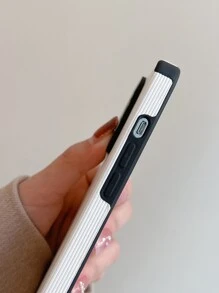 Textured Phone Case - White - View 3