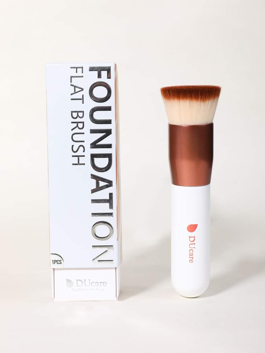 Foundation Brush, 1pc Ducare Flat Top Kabuki Brush Synthetic