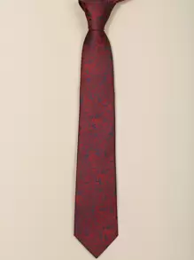 Hombres con estampado de paisley con cordón con con bolsillo cuadrado - Multicolor - Ver 5