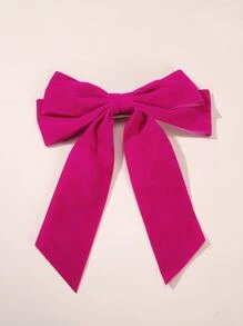 Kẹp tóc nơ dễ thương ngày lễ tình nhân ngày lễ tình nhân, Phụ kiện tóc, Kẹp tóc Kẹp tóc Kẹp tóc Móng vuốt - Màu Hồng Tươi - Xem 3