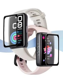 3 miếng phim bảo vệ màn hình tương thích với Huawei Band 6 - màu đen - Xem 2