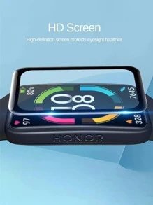 3 miếng phim bảo vệ màn hình tương thích với Huawei Band 6 - màu đen - Xem 6