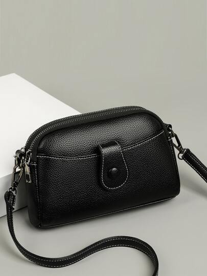 流行的人造皮革小碧玉凸出圓頂包,適用於女性,新手及白領,作為教師禮物、女士禮物、商務/通勤/工作/辦公室等使用,適用於節日/度假/假期。