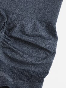 Yoga Basic Quần Shorts Thể thao Nữ màu trơn - Nhiều màu - Xem 3