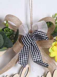 1pc Wooden Letter Design Wall Hanging,Home Decor ,Room Decor,Wall Decor - Multicolor - View 5