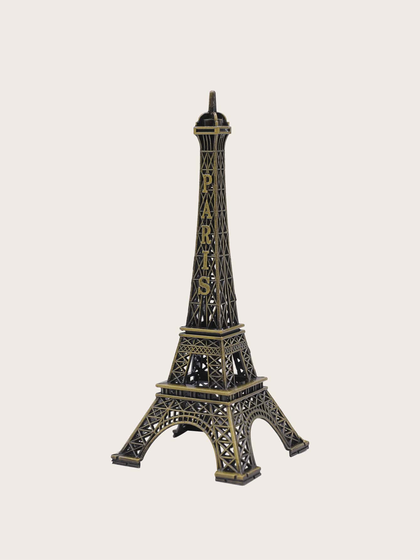 1入組艾菲爾鐵塔裝飾擺件 - 銅色 - 查看 1