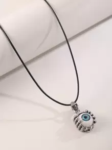 時尚流行男士不銹鋼簡約圈形耳環，適合珠寶禮物和時尚外觀 - 復古銀色 - 查看 1