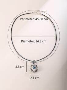 時尚流行男士不銹鋼簡約圈形耳環，適合珠寶禮物和時尚外觀 - 復古銀色 - 查看 5