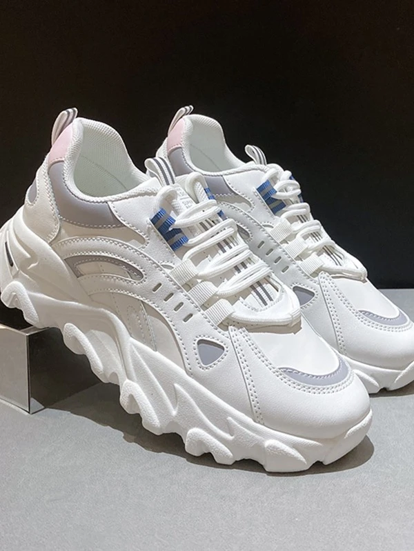 shein black trainers