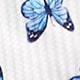 Azul y blanco
