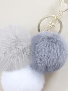 Móc khóa Pom Pom Charm - Nhiều màu - Xem 3
