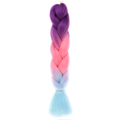 1pc Ombre Long Synthetic Hair Braid