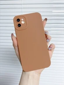 Vỏ điện thoại thông thường - màu nâu - Xem 1