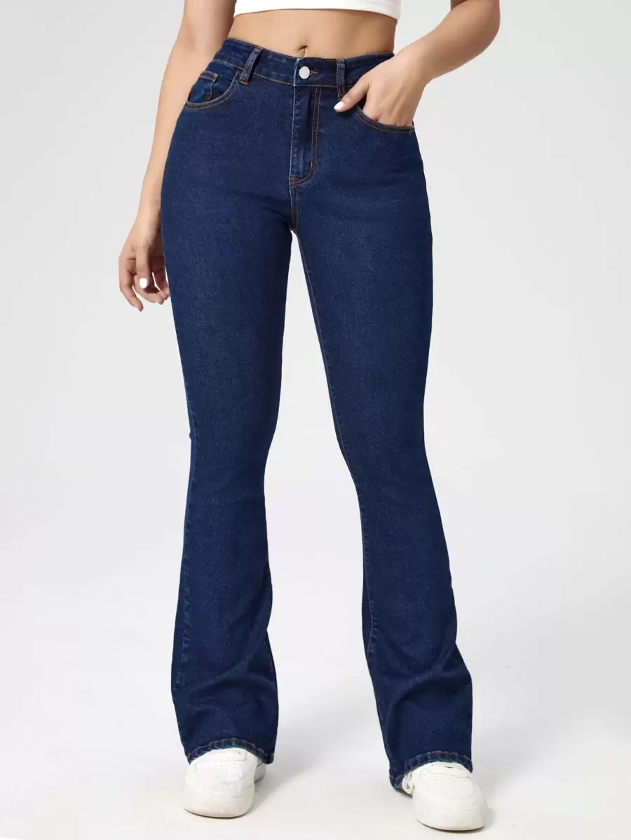 Flexra 斜口袋靴型褲