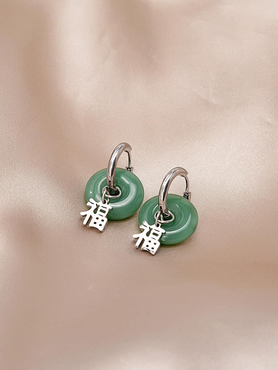 Hoa tai trang trí nhân vật Trung Quốc - Nhiều màu - Xem 1