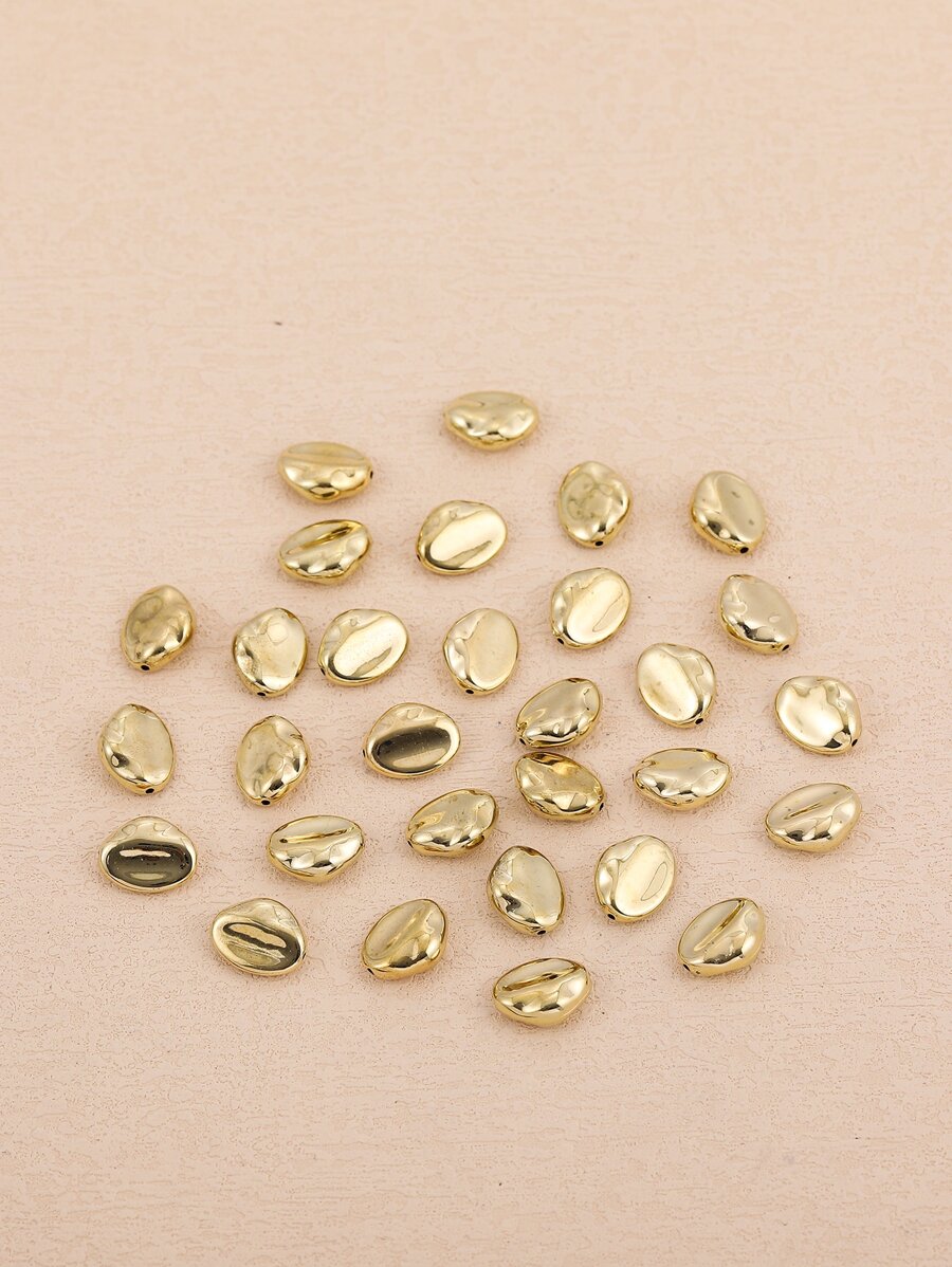 30pcs Bead DIY Jewelry Accessory - Yellow Gold - View 1