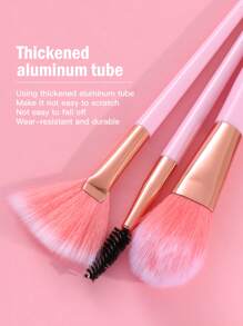 20支双纤维化妆刷套装，化妆刷套装，化妆刷组合，化妆刷套装，全套化妆刷，化妆刷套装，全套化妆工具，化妆刷套装，化妆刷礼盒套装 - 彩色 - 查看 5