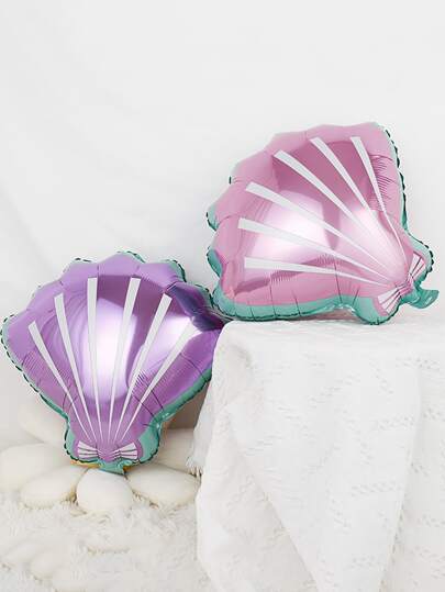 海を感じる硝子のバルーン&シェルリース二点セット 2個 貝 形 バルーン | SHEIN JAPAN
