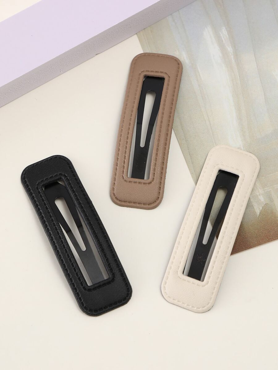 3pcs Geometric Hair Clip Claw Clips Hair Slide Hair Barrettes