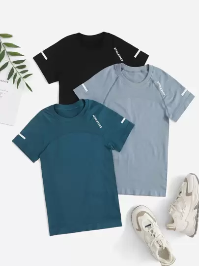 Easithlete 字母图案运动背心 健身背心