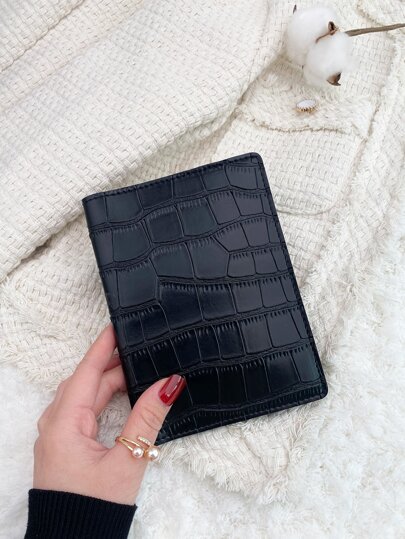 Crocodile Embossed Card Holder