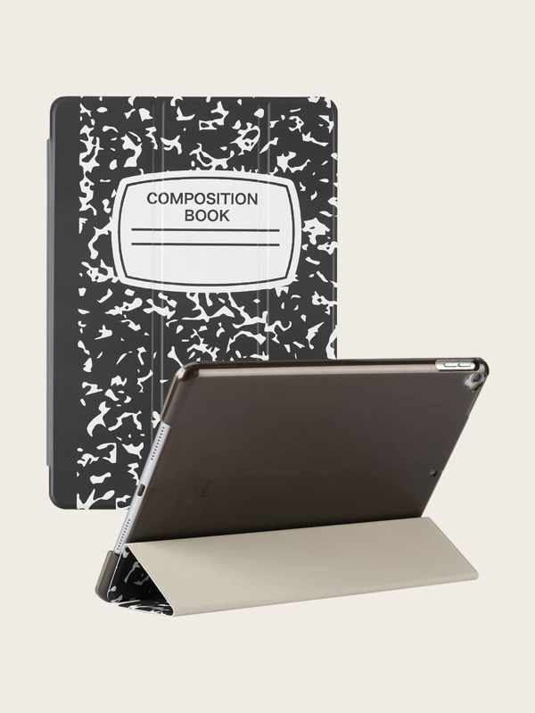 Funda protectora plegable múltiple para iPad Mini 1/2/3/4/5/6/Mini7, 9.7/10.2/10.5, iPad Air4/Air5, iPad 10th/10.9, iPad Pro 11 pulgadas, iPad Air 11 pulgadas (M3) 2025, iPad 11 pulgadas 11th Gen 2025, fabricada en plástico rígido PC, sin soporte para lápiz