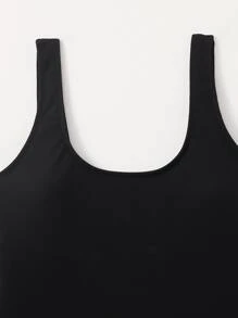 Swim Basics Bañador una pieza unicolor