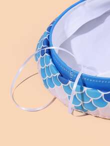 Gorra baker con estampado de escamas de pescado - Multicolor - Ver 2