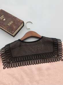 Mesh Dickey Collar - màu đen - Xem 2