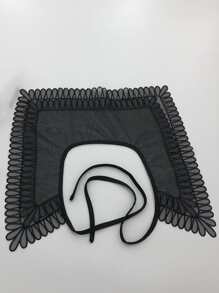 Mesh Dickey Collar - màu đen - Xem 3