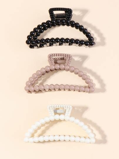 3 Stück einfarbige Haarklammern für den täglichen Gebrauch für Mädchenfrisuren, lässige Haarklammern, Haarklemmen, Haarklammern, Haarverschlüsse, Haargreifer