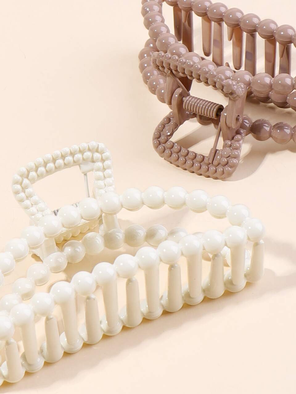 3pcs Solid Hair Claw For Daily Use For Girls Hairstyles Casual Claw Clips Hair Clips Hair Jaw Clip Hair Clamps Hair Clutch Hair Catcher Clip