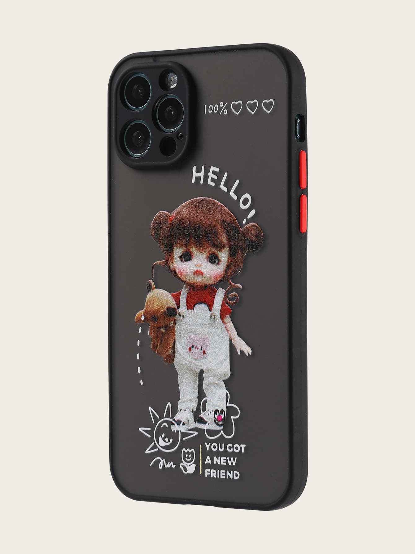 漫画風女の子パターン スマホケース 漫画風女の子パターン スマホケース
