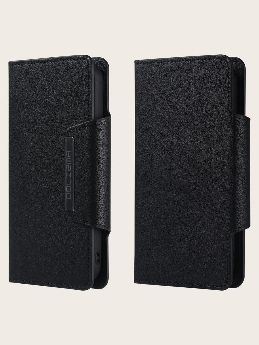 Funda para móvil 2 en 1 simple magnético de coche - Negro - Ver 1