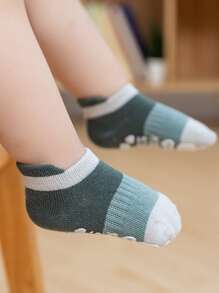 5pairs Baby Letter Graphic Socks - Multicolor - View 2