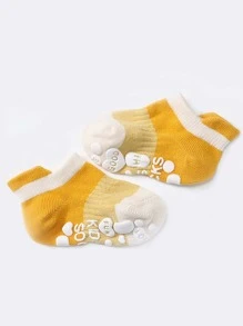 5pairs Baby Letter Graphic Socks - Multicolor - View 4