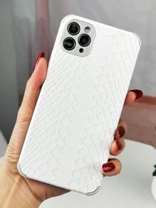 Ốp lưng điện thoại họa tiết cá sấu - trắng - Xem 2