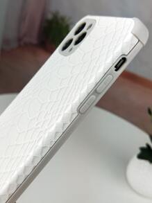 Ốp lưng điện thoại họa tiết cá sấu - trắng - Xem 5