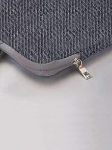 14 Inch Minimalist Laptop Bag - Grey - View 3