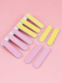 10 piezas Set lima de uña mini brillante - Multicolor - Ver 2