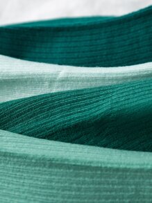 7pairs Solid Crew Socks - Multicolor - View 3