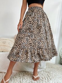 Váy nữ Viên lá sen Báo Paisley Boho - Nhiều màu - Xem 6